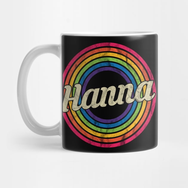 Hanna - Retro Rainbow Faded-Style by MaydenArt